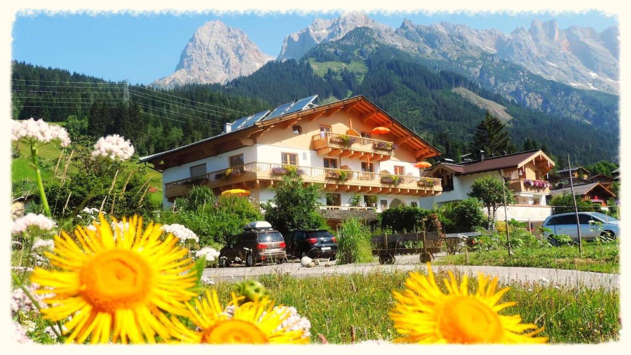Apart Ursus Hinterthal Maria Alm am Steinernen Meer Esterno foto